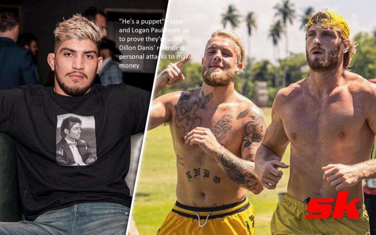 “He’s a puppet” – Jake and Logan Paul join forces to demonstrate that they are utilizing Dillon Danis’ never-ending personal assaults as a means to gain money.