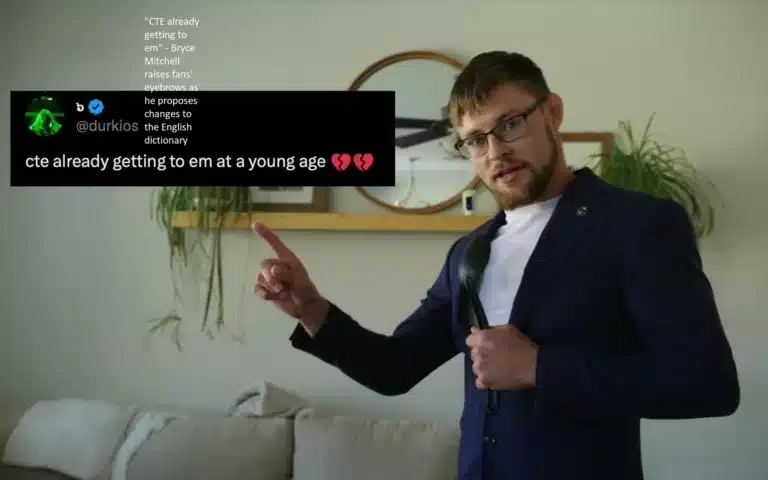 The statement “CTE already getting to em” by Bryce Mitchell, who recommends revisions to the English dictionary, causes fans to raise their heads.