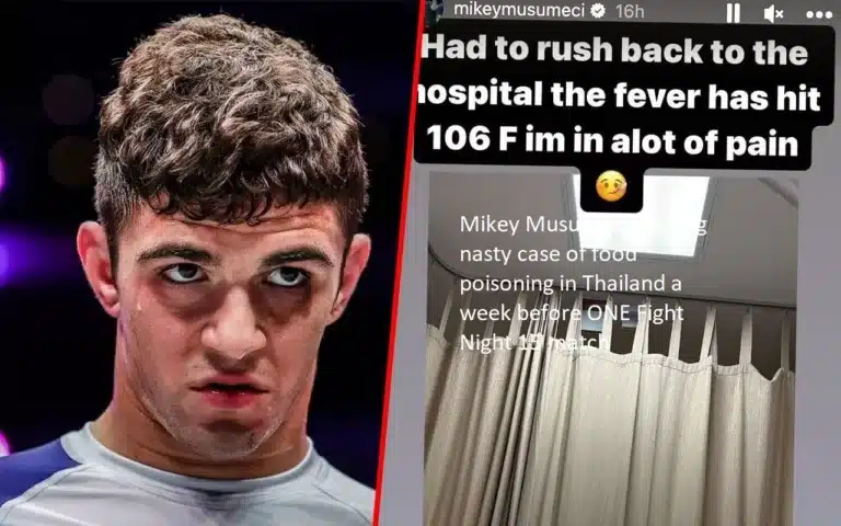 One week before his battle at ONE Fight Night 15, Mikey Musumeci is struggling through Thailand with a bad case of food illness.