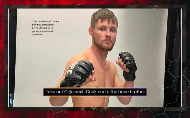 Fans play matchmaker for Bryce Mitchell as he mulls over who his next opponent will be. “The devil himself” is one name that keeps coming up.