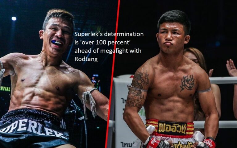 Ahead of his megafight with Rodtang, Superlek has expressed that his level of commitment is “over 100 percent.”