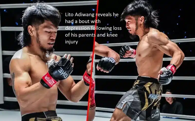 Lito Adiwang admits that the deaths of his parents and knee injury caused him to suffer from a period of clinical depression.