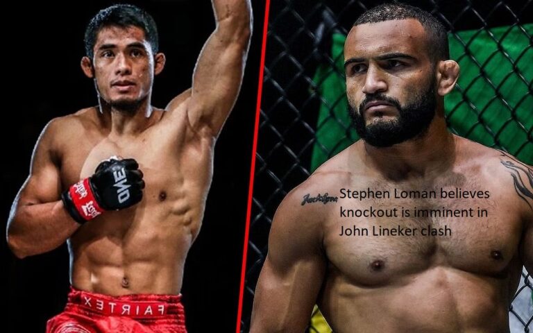 Stephen Loman is confident that John Lineker will be knocked out in their upcoming fight.