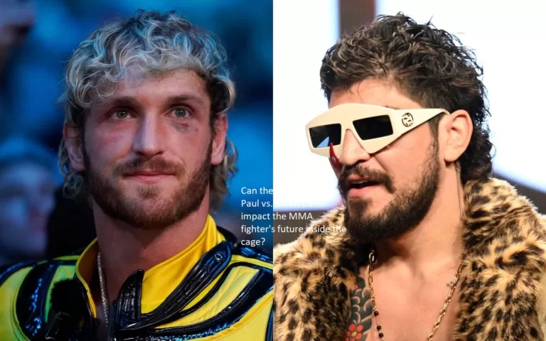 Is it possible that the outcome of the bout between Logan Paul and Dillon Danis will have an impact on the MMA fighter’s future inside the cage?