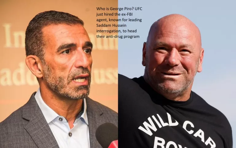 Who exactly is this George Piro? The former FBI agent who is recognized for directing the interrogation of Saddam Hussein has just been hired by the UFC to manage their anti-drug campaign.