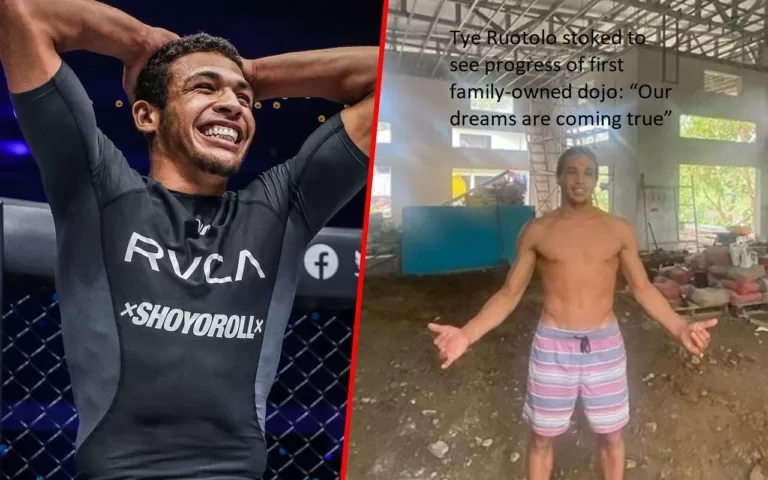 Tye Ruotolo exclaimed, “Our dreams are coming true” when he saw the first family-owned dojo making progress.