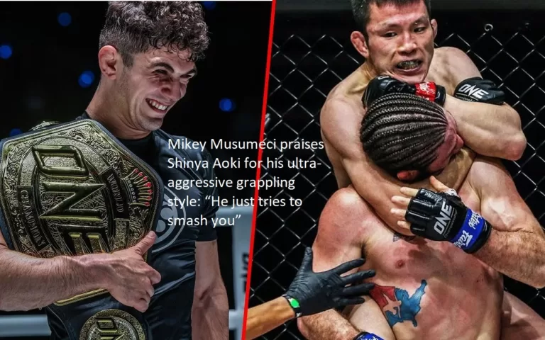Shinya Aoki has been lauded by Mikey Musumeci for his ultra-aggressive style of grappling: “All he does is make an attempt to destroy you”
