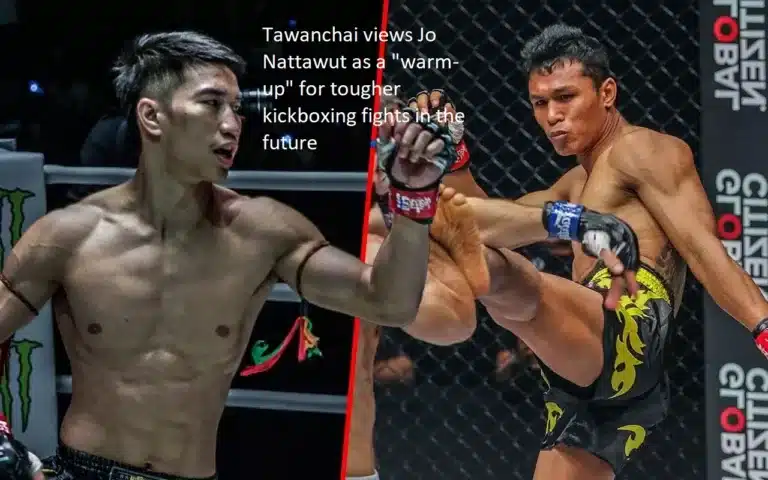 Tawanchai considers his bout with Jo Nattawut to be a “warm-up” for more difficult kickboxing bouts in the near future.
