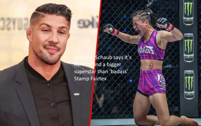 According to Brendan Schaub, it would be difficult to find a larger superstar than ‘badass’ Stamp Fairtex.