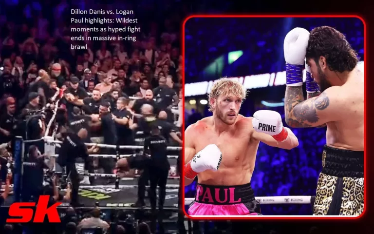 The following are some highlights from Dillon Danis vs. Logan Paul: The craziest moments as the highly anticipated battle descended into a major brawl inside the ring.