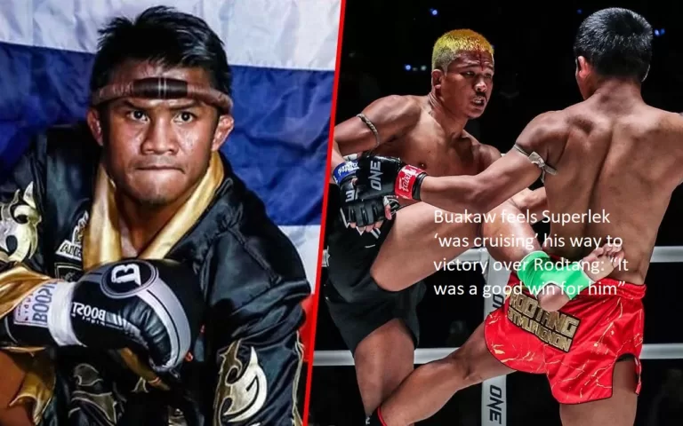 According to Buakaw, Superlek ‘was cruising’ toward victory over Rodtang: “The victory was a satisfying one for him,”