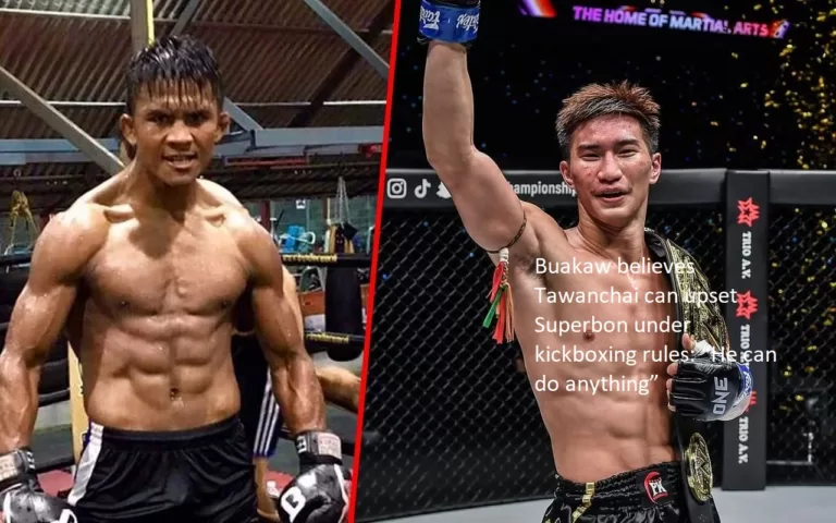 Under the rules of kickboxing, Buakaw believes that Tawanchai has a chance to defeat Superbon: “He is capable of doing anything”