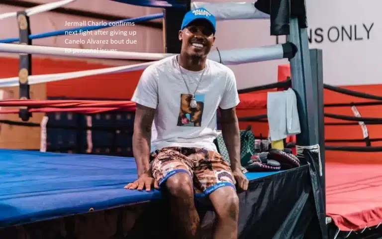 Jermall Charlo has announced his next opponent after withdrawing from his contest with Canelo Alvarez for to personal reasons.