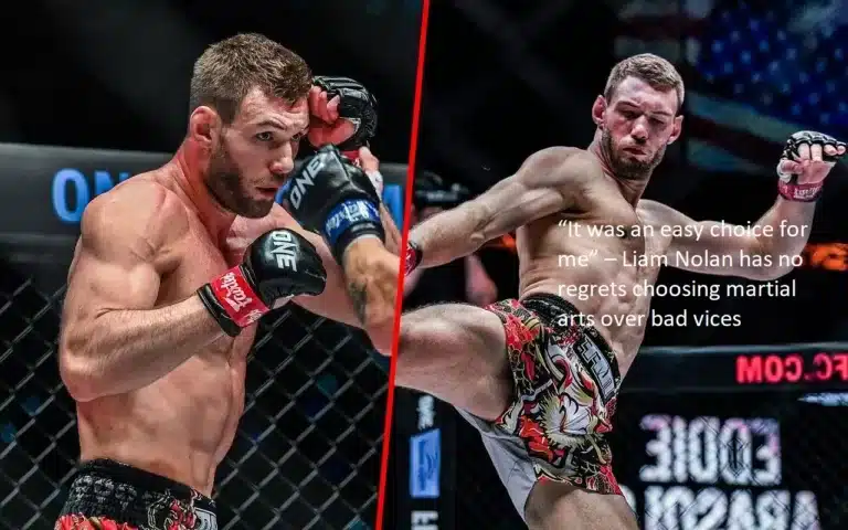 “It was an easy choice for me,” Liam Nolan says of his decision to pursue martial arts rather than engage in risky behaviors, and he has no regrets about his decision.