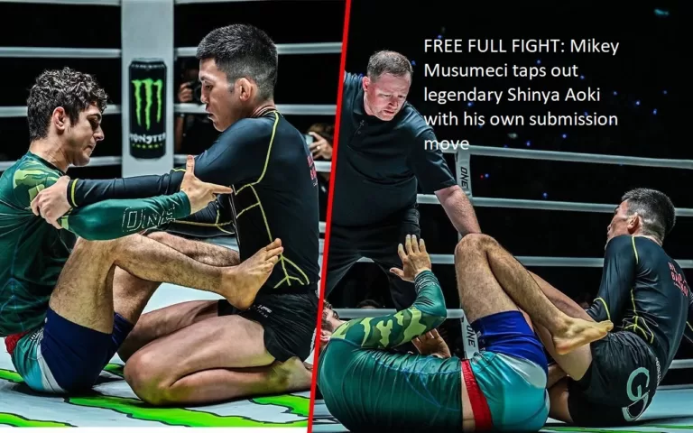 FREE FULL FIGHT: Mikey Musumeci puts an end to the career of the renowned Shinya Aoki with a submit move of his own.