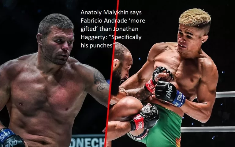 Fabricio Andrade is considered “more gifted” than Jonathan Haggerty, according to Anatoly Malykhin. “In particular his punches”