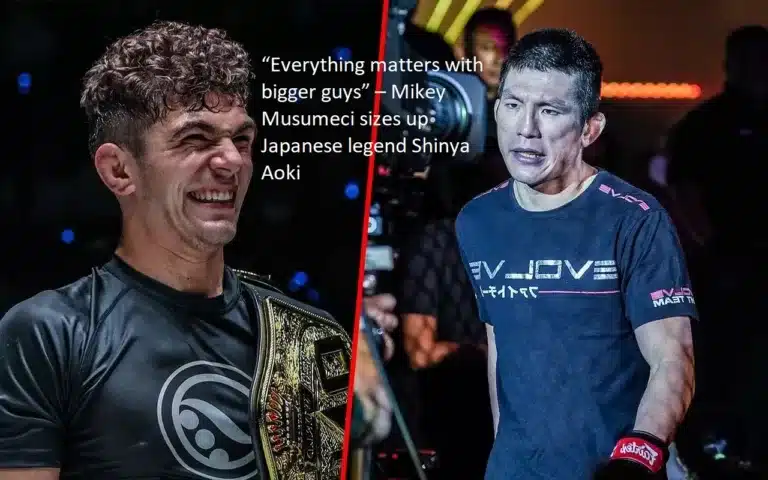“Everything matters with bigger guys” — Mikey Musumeci measures up the competition. Shinya Aoki, a legendary figure from Japan