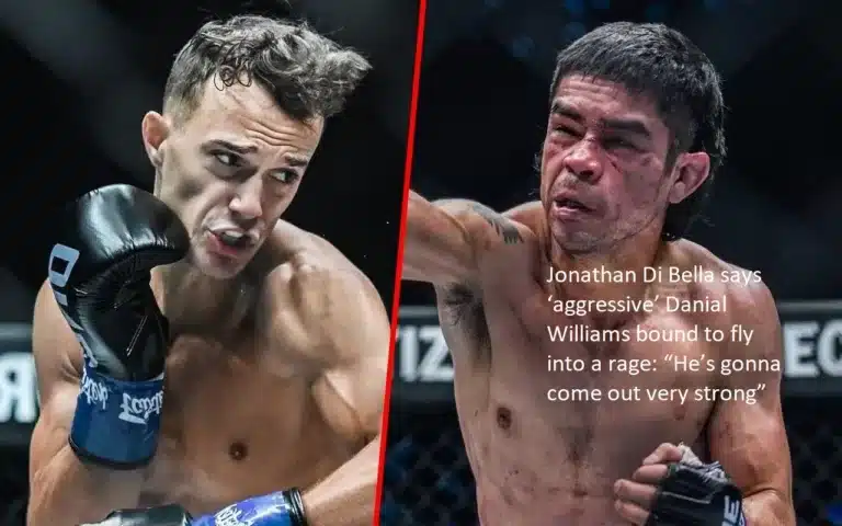 According to Jonathan Di Bella, ‘aggressive’ It’s inevitable that Danial Williams will explode in rage: “He’s going to come out in a very powerful way.”