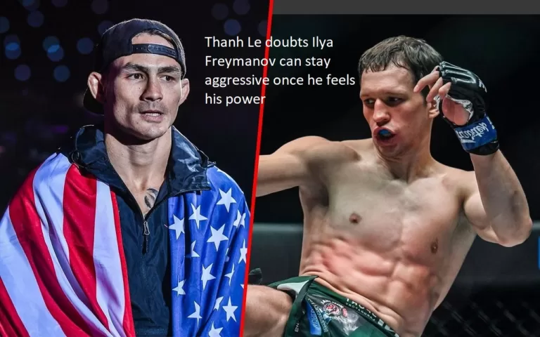 The skepticism of Thanh Le Once Ilya Freymanov has a sense of his own power, he is able to maintain an aggressive stance.