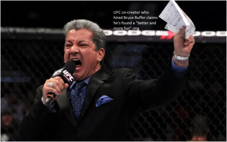 Unified Fighting Championship (UFC) co-creator Bruce Buffer asserts that he has discovered a “better and more fun” ring announcer.