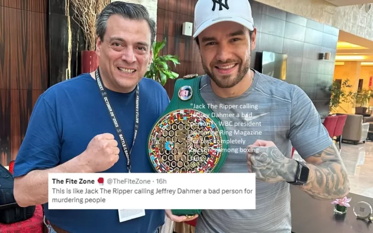 “Jack the Ripper calling Jeffrey Dahmer a bad person” – The WBC president’s criticism of Ring Magazine for its perceived bias absolutely backfires among boxing enthusiasts.