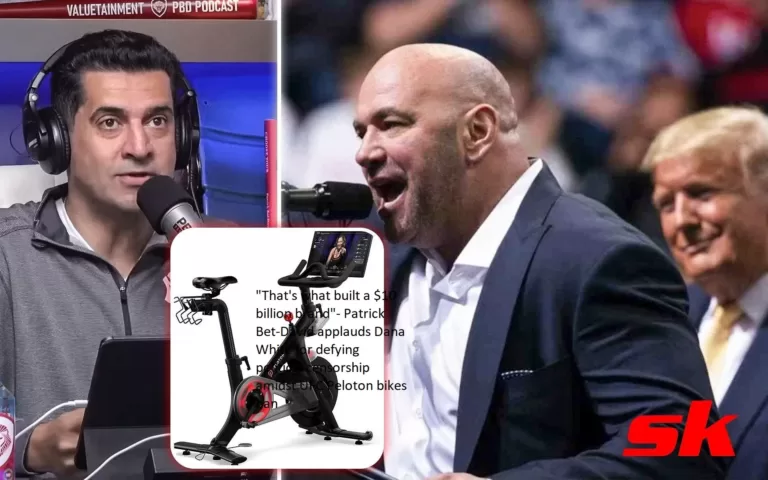 Patrick Bet-David praises Dana White for rejecting political censorship in the midst of the ban on UFC Peloton bikes, saying, “That’s what built a $10 billion brand.”