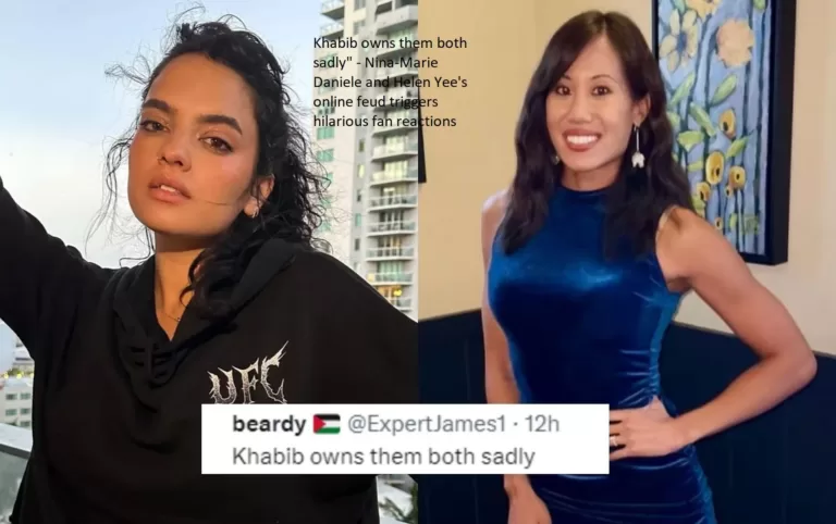 Sadly, Khabib is the owner of both of them” – The internet feud between Nina-Marie Daniele and Helen Yee elicits humorous emotional responses from fans