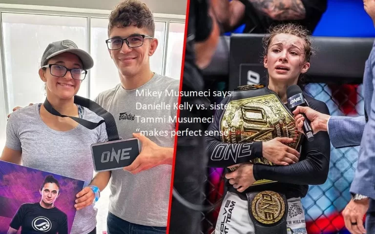 According to Mikey Musumeci, the competition between Danielle Kelly and Tammi Musumeci “makes perfect sense.”