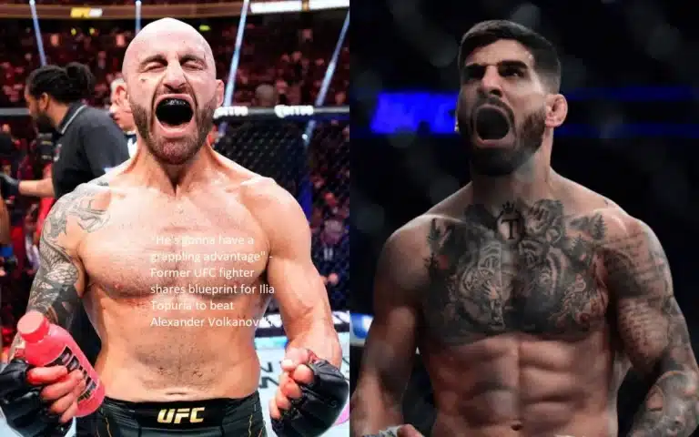 According to a former UFC fighter, “He’s going to have a grappling advantage.” Ilia Topuria is going to be able to defeat Alexander Volkanovski if she follows this plan.