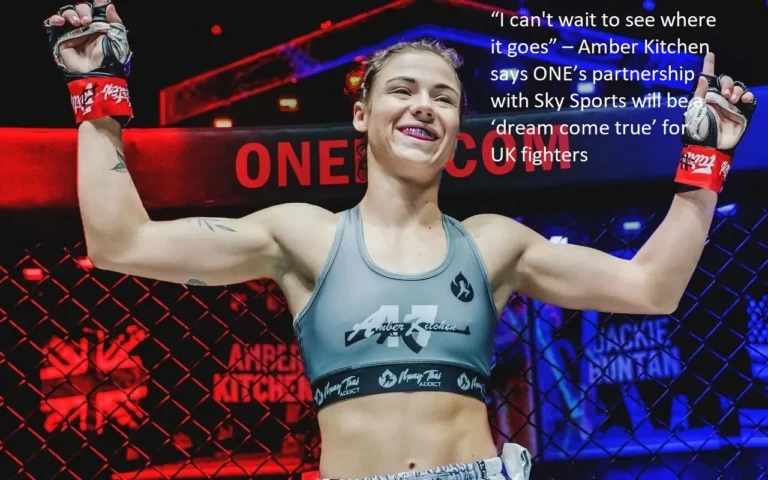 A person said, “I can’t wait to see where it goes” – According to Amber Kitchen, the relationship between ONE and Sky Sports will be a “dream come true” for boxers in the United Kingdom.
