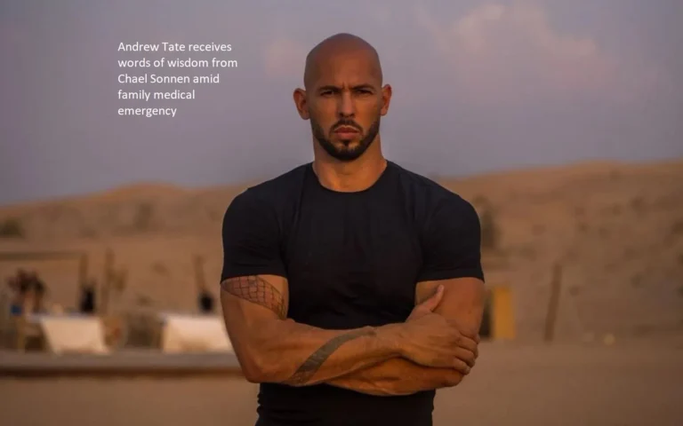 While Andrew Tate is dealing with a medical emergency in his family, Chael Sonnen offers him some words of advice.