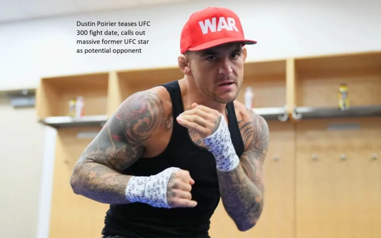 The UFC 300 bout date has been teased by Dustin Poirier, who has stated that a large former UFC star could be a potential opponent.