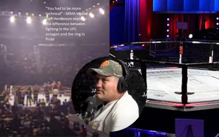 In Pride, mixed martial arts (MMA) great Dan Henderson outlines the difference between competing in the octagon of the UFC and fighting in the ring. “You had to be more technical,” Henderson says.