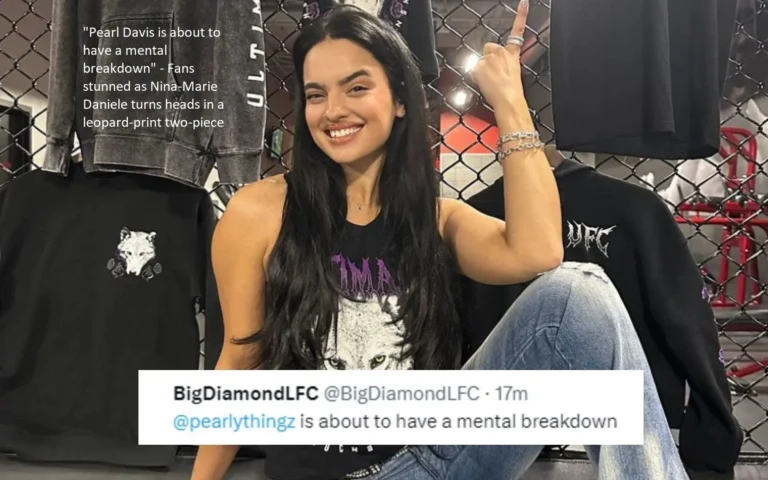 Fans are surprised as Nina-Marie Daniele turns heads in a leopard-print two-piece, and they are saying things like, “Pearl Davis is about to have a mental breakdown”.