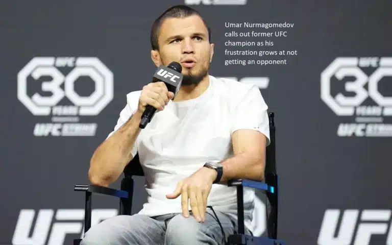 While Umar Nurmagomedov’s dissatisfaction with not being able to get a fight continues to mount, he makes a call to a former UFC champion.
