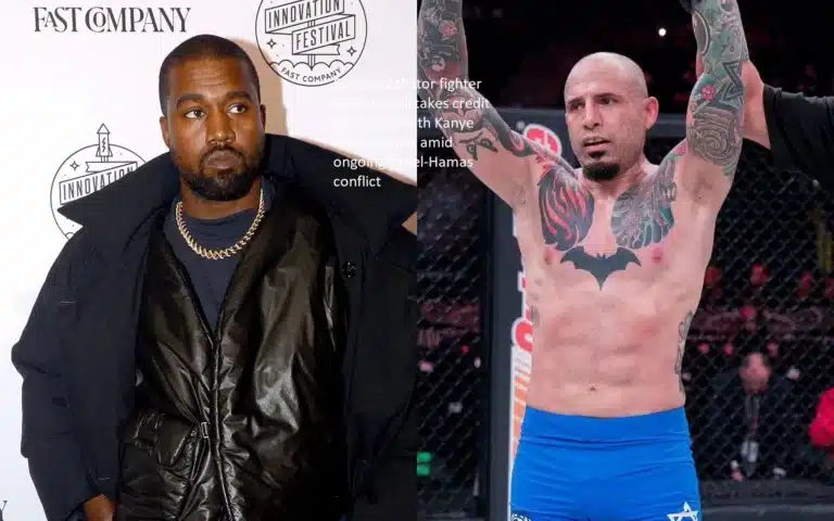 Within the context of the ongoing battle between Israel and Hamas, former Bellator fighter Haim Gozali has claimed credit for a missile bearing Kanye West’s name.