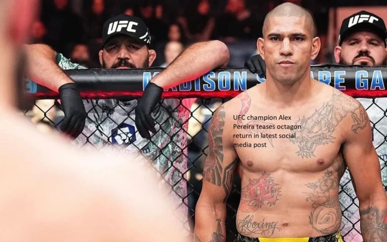 With his most recent social media post, UFC champion Alex Pereira hints at a possible comeback to the octagon.