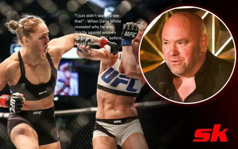 “I just didn’t want to see that” – When Dana White revealed why he was strictly against women fighting in the UFC before Ronda Rousey