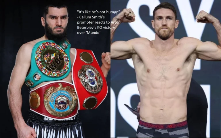 The comment made by Callum Smith’s promoter in response to Artur Beterbiev’s knockout victory over ‘Mundo’ is as follows: “It’s like he’s not human