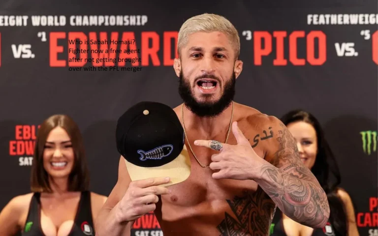 Sabah Homasi is a mystery. After the PFL merger, the fighter is now a free agent because he was not brought over after the merger.