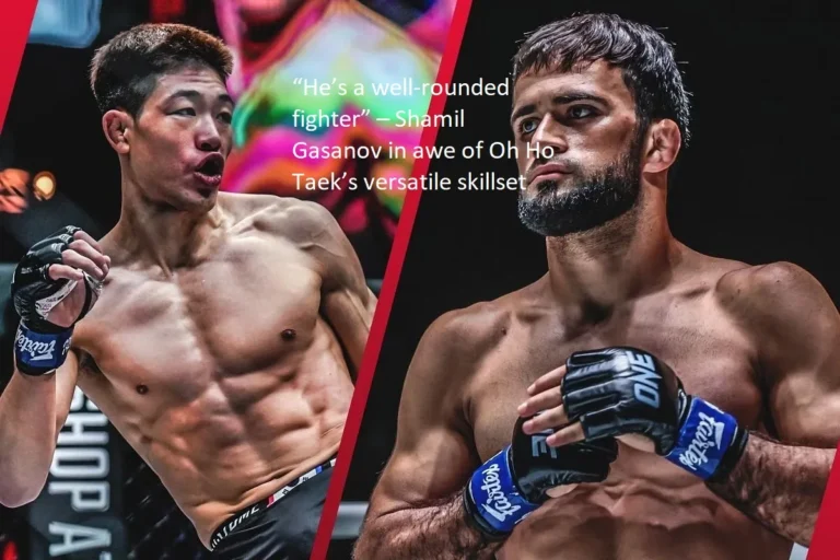 The multifaceted skillset of Oh Ho Taek has left Shamil Gasanov in amazement, and he has referred to him as a “well-rounded fighter.”