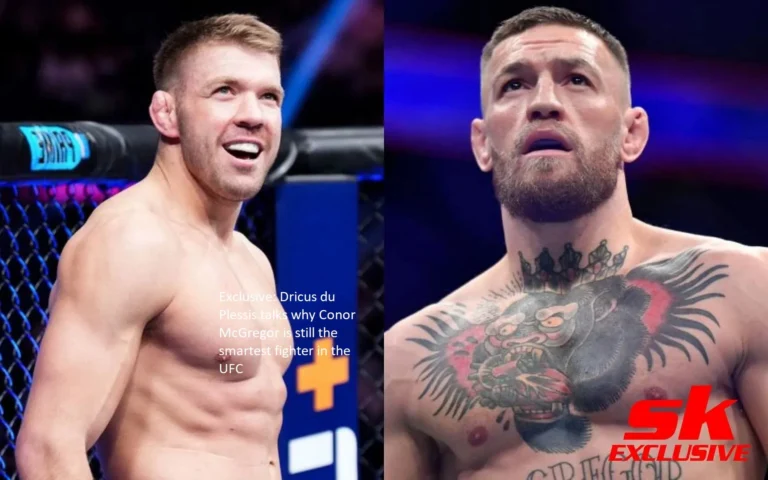 Exclusive: Dricus du Plessis discusses the reasons why Conor McGregor is still the most intelligent fighter in the Ultimate Fighting Championship (UFC).