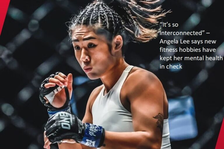 Angela Lee claims that discovering new physical interests has helped her maintain a healthy mental state. “It’s so interconnected,” she says.