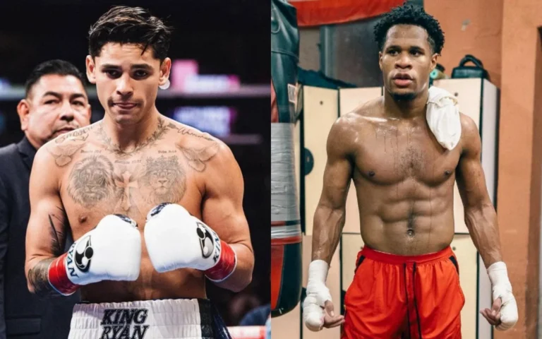 Ryan Garcia gives an explanation for why he no longer wants to confront them, saying, “Lost his shot.” A. Haney, Devin