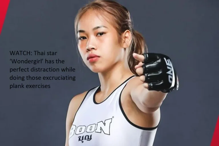 Observe how the Thai actress known as “Wondergirl” has the ideal distraction while she is performing those terrible plank workouts.
