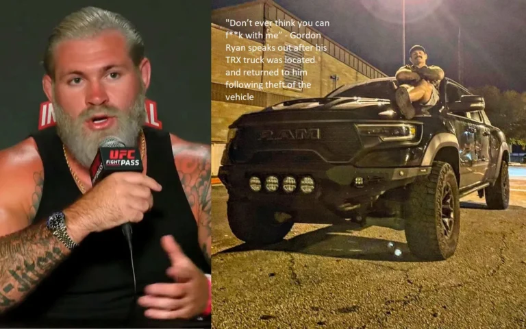 After his TRX truck was found and returned to him after being stolen, Gordon Ryan says, “Don’t ever think you can f**k with me.” This declaration comes after the truck was found and returned to him.