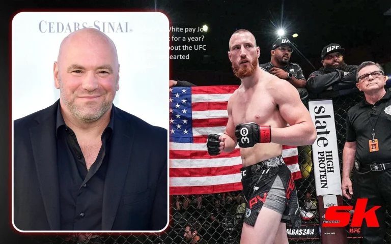 During the course of a year, did Dana White pay Joe Pyfer’s rent? Be aware of the generous act that the CEO of the UFC has performed.