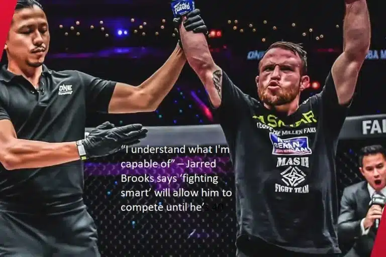 “I am aware of the capabilities that I possess” – He believes that if he is able to “fight smart,” he will be able to compete until he is forty years old.