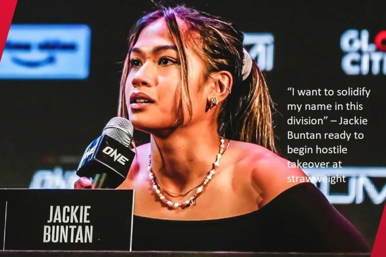 Jackie Buntan is now prepared to begin her hostile takeover at the strawweight level. “I want to solidify my name in this division,” she said.